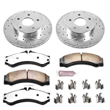 画像をギャラリービューアに読み込む, Power Stop 99-04 Jeep Grand Cherokee Front Z36 Truck &amp; Tow Brake Kit