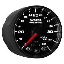 画像をギャラリービューアに読み込む, Autometer Spek-Pro - Nascar 2-1/16in Water Press 0- 35 psi Bfb Sp