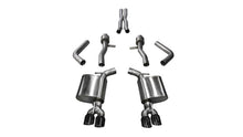 画像をギャラリービューアに読み込む, Corsa 2017-2023 Dodge Challenger 5.7L V8 Sport Cat-Back Dual Rear Exit w/3.5in Black Tips