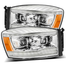 画像をギャラリービューアに読み込む, AlphaRex 06-08 Dodge Ram 1500HD PRO-Series Projector Headlights Plank Style Chrome w/Seq Signal/DRL