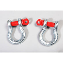 画像をギャラリービューアに読み込む, Rugged Ridge 3/4in 9500lb D-Shackle Set
