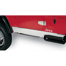 画像をギャラリービューアに読み込む, Rugged Ridge 87-95 Jeep Wrangler YJ Stainless Steel Rocker Panel Cover