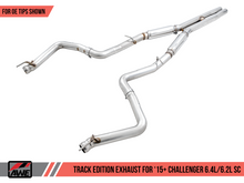 画像をギャラリービューアに読み込む, AWE Tuning 2015+ Dodge Challenger 6.4L/6.2L Supercharged Track Edition Exhaust - Use Stock Tips