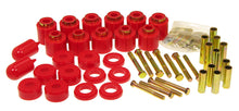 画像をギャラリービューアに読み込む, Prothane 97-01 Jeep TJ 1in Lift Body Mount Kit - Red