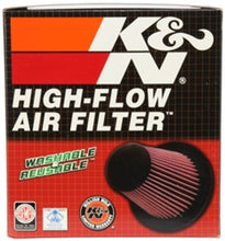 画像をギャラリービューアに読み込む, K&amp;N Universal Round Tapered Carbon Fiber Air Filter 6in Flg ID Centered/7.5in B OD/4.5in T OD/4in H