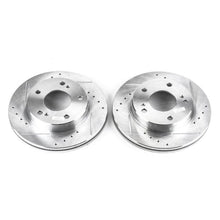 画像をギャラリービューアに読み込む, Power Stop 94-96 Nissan 240SX Front Evolution Drilled &amp; Slotted Rotors - Pair