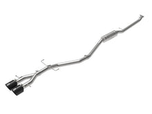 画像をギャラリービューアに読み込む, aFe Takeda 2.5in 304SS Cat-Back Exhaust System 17-20 Honda Civic SI Coupe L4-1.5L (t) - Black Tip