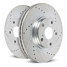 画像をギャラリービューアに読み込む, Power Stop Jeep Wrangler BBK Rear Drilled &amp; Slotted Rotor - Pair