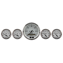 画像をギャラリービューアに読み込む, AutoMeter American Platinum 5PC. (3-3/8in. &amp; 2-1/16in.) GPS Speedometer Gauge Kit
