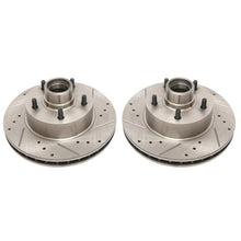 画像をギャラリービューアに読み込む, Power Stop 1990 Chevrolet Caprice Front Evolution Drilled &amp; Slotted Rotors - Pair
