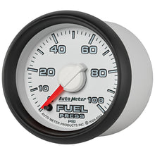 画像をギャラリービューアに読み込む, Autometer Factory Match 52.4mm Full Sweep Electronic 0-100 PSI Fuel Pressure Gauge Dodge