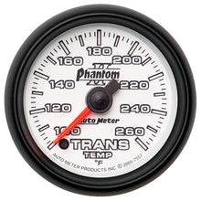 画像をギャラリービューアに読み込む, Autometer Phantom II 52mm Full Sweep Electronic 100-260 Deg F Transmission Temperature Gauge