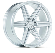 画像をギャラリービューアに読み込む, Vossen HF6-2 22x9.5 / 6x139.7 / ET20 / Deep Face / 106.1 - Silver Polished Wheel