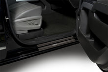 画像をギャラリービューアに読み込む, Putco 14-18 Chevy Silv LD - Double Cab w/ CHEVROLET Etching (8pcs) Black Platinum Door Sills