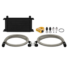 画像をギャラリービューアに読み込む, Mishimoto Universal 19 Row Thermostatic Oil Cooler Kit - Black