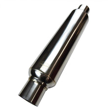 画像をギャラリービューアに読み込む, Kooks Universal 2 1/2in Round Muffler 14in Long. Pol SS