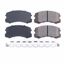 画像をギャラリービューアに読み込む, Power Stop 02-07 Mitsubishi Lancer Front Z17 Evolution Ceramic Brake Pads w/Hardware