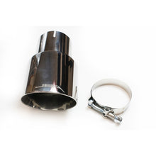 画像をギャラリービューアに読み込む, JBA 3in x 4in x 7-1/4in Double Wall Polished Chrome Tip - Clamp On