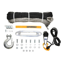 画像をギャラリービューアに読み込む, Superwinch 9500 LBS 12V DC 3/8in x 80ft Synthetic Rope Tiger Shark 9500 Winch