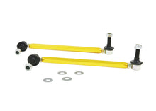 画像をギャラリービューアに読み込む, Whiteline 18-19 Kia Stinger Front Sway Bar Link Assembly Heavy Duty Adjustable Steel Ball