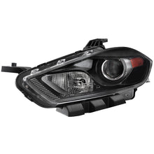 画像をギャラリービューアに読み込む, xTune Dodge Dart 13-15 Driver Side Projector Headlight -OEM Left - Black HD-JH-DDART13-HID-OE-L