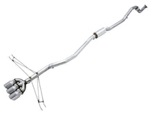 画像をギャラリービューアに読み込む, AWE Tuning 2016+ Honda Civic Si Track Edition Exhaust w/Front Pipe &amp; Triple Chrome Silver Tips