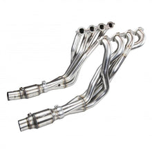 画像をギャラリービューアに読み込む, Kooks 2016+ Chevrolet Camaro SS 1 7/8in x 3in SS Longtube Headers w/ Green Catted Connection Pipes