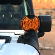 画像をギャラリービューアに読み込む, KC HiLiTES 6in. Light Shield for SlimLite LED - Amber