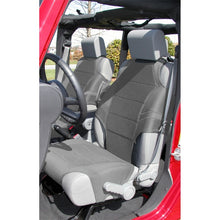 画像をギャラリービューアに読み込む, Rugged Ridge Neoprene Seat Vests Gray 07-20 JK/JL/JT