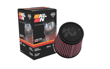 画像をギャラリービューアに読み込む, K&amp;N Universal Clamp-On Air Filter 3in FLG /4 1/2in B / 3 1/2in T / 4 3/8in H