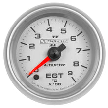 画像をギャラリービューアに読み込む, Autometer Ultra-Lite II Gauge Pyrometer (Egt) 2 1/16in 900c Digital Stepper Motor Ultra-Lite II