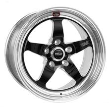 画像をギャラリービューアに読み込む, Weld S71 18x9.5 / 5x4.5 BP / 6.6in. BS Black Wheel (High Pad) - Non-Beadlock