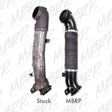 画像をギャラリービューアに読み込む, MBRP 11-13 Chev/GMC 6.6L Duramax 3in Turbo Down Pipe Black