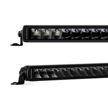 画像をギャラリービューアに読み込む, Go Rhino Xplor Blackout Series Sgl Row LED Light Bar (Surface/Threaded Stud Mount) 20.5in. - Blk