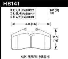 画像をギャラリービューアに読み込む, Hawk Audi/Porsche Rear AND ST-40 Performance Ceramic Street Brake Pads
