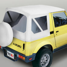 画像をギャラリービューアに読み込む, Rugged Ridge Factory S-Top White Denim Clear Windows Samurais