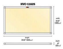 画像をギャラリービューアに読み込む, K&amp;N HVAC Filter - 16 x 25 x 1