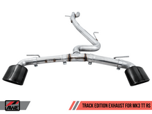 画像をギャラリービューアに読み込む, AWE Tuning 18-19 Audi TT RS 8S/RK3 2.5L Turbo Track Edition Exhaust - Diamond Black RS-Style Tips