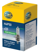 画像をギャラリービューアに読み込む, Hella Bulb H4 12V 60/55W P43t T4.625 +50