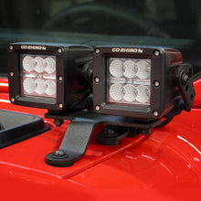 画像をギャラリービューアに読み込む, Go Rhino 18-20 Jeep Wrangler JL/JLU/Gladiator JT Light Mount - Two 3in Cubes
