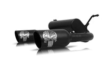 画像をギャラリービューアに読み込む, Gibson 07-17 Jeep Wrangler Sport 3.6L 2.5in Patriot Skull Series Cat-Back Dual Exhaust - Blk Ceramic