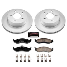 画像をギャラリービューアに読み込む, Power Stop 99-01 Jeep Cherokee Front Z17 Evolution Geomet Coated Brake Kit