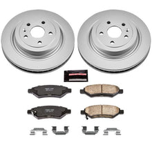 画像をギャラリービューアに読み込む, Power Stop 08-14 Cadillac CTS Rear Z17 Evolution Geomet Coated Brake Kit