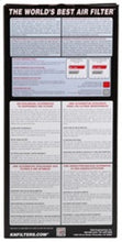 画像をギャラリービューアに読み込む, K&amp;N Replacement Air Filter MERCEDES E220CDI / E270CDI (EUROPE ONLY)
