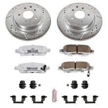 画像をギャラリービューアに読み込む, Power Stop 08-12 Infiniti EX35 Rear Z26 Street Warrior Brake Kit