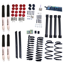 画像をギャラリービューアに読み込む, Rugged Ridge 2in Lift Kit with Shocks 03-06 Jeep Wrangler TJ