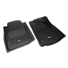 画像をギャラリービューアに読み込む, Rugged Ridge Floor Liner Front Black 2005-2011 Toyota Tacoma Regular / Access / Double Cab