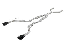 画像をギャラリービューアに読み込む, aFe Takeda 2.5in 304 SS Cat-Back Exhaust System w/ Black Tips 16-18 Infiniti Q50 V6-3.0L (tt)