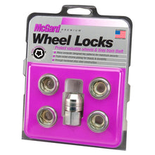 画像をギャラリービューアに読み込む, McGard Wheel Lock Nut Set - 5pk. (Under Hub Cap / Cone Seat) M14X.5 / 22mm Hex / .893in. L. - Silver