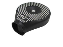 画像をギャラリービューアに読み込む, K&amp;N Universal Plenum 11.89in L x 9in Dia x 4.75in H - Black